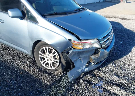 2012 Honda Odyssey Ex from USA, damaged, VIN 5FNRL5H44CB116150